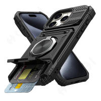 Funda con Anillo magnético para iPhone, carcasa resistente de Protección Contra Caídas para modelos 16, 15, 14, 13, 12, 11 Pro Max, XS, XR, 8, 7 Plus - details 2