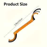 Llave de Bloqueo de Conducción de Aleación de Acero en Forma de C Tamaño Compacto de 1 pulgada 1/2 pulgada 3/4 pulgada Ideal para Espacios Estrechos Para Tighten y Loosen Nuts - details 7