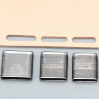 Herramienta de perforación de cuero oblato para correa de reloj, molde de corte hecho a mano, troqueles, fabricación de correas de cinturón DIY, perforadora de agujeros, herramientas de artesanía de cuero, 1PC - details 1
