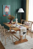 Corredores de mesa de Feliz Año Nuevo, decoraciones navideñas para el hogar, fiesta, árbol de Navidad, copo de nieve impreso, decoración de otoño, 2024 - details 1
