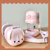 Botella de agua con pajita, bonitas botellas de agua para niños, escuela, niñas, niños, tirantes portátiles al aire libre, botella de agua sin BPA para niños - details 15