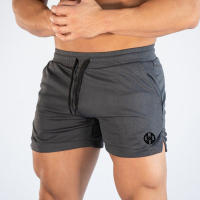 Summer Men Breathable Mesh Quick Dry Basketball Training Sportswear Gym Workout Fitness Bodybuilding Shorts Beach Casual Pants - details 8