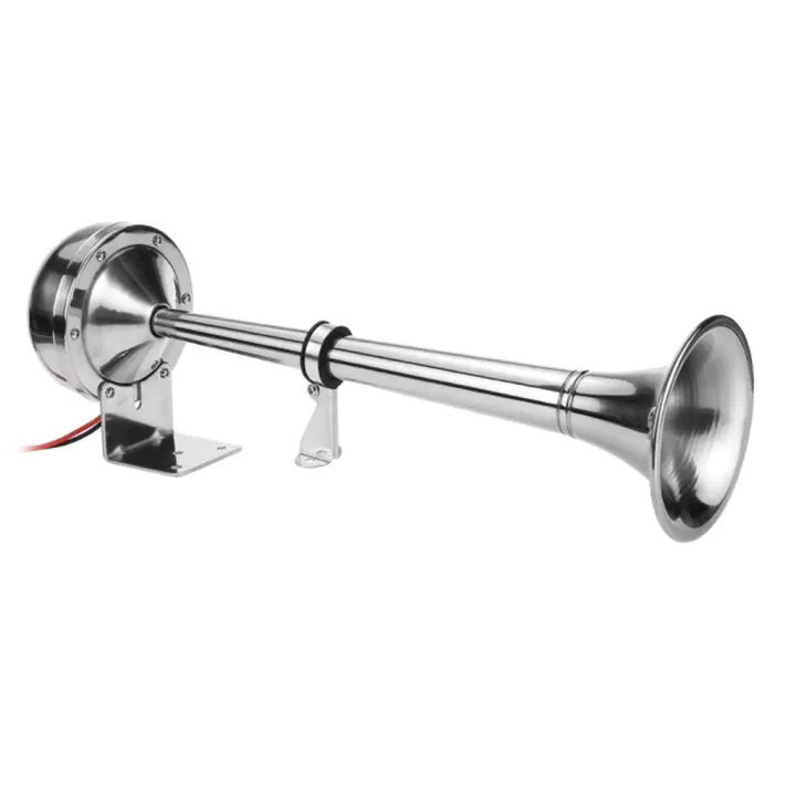 Bocina de Aire  Sola Trompeta de 12 V Bocina de  16 Pulgadas para Camiones, Trenes, - 1