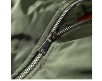 Spring Autumn Men's Bomber Jackets Fashion Men Zipper Pilot Windbreaker Baseball Coats Clothing - details 11