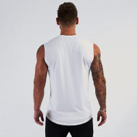 Summer Casual Fashion Print Vests Sleeveless Breathable Tank Tops Joggers Gym Fitness T-Shirt Male Basketball Training Singlets - details 6