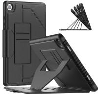 Funda de Silicona PC para Samsung Tab A9 Plus con Correa Portátil Ajustable Resistente a Golpes y Caídas Diseño Geométrico Estilo de Montaje en Escritorio - details 10