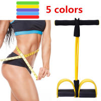 4 cuerdas elásticas de resistencia, ejercitador, remero, banda de resistencia para el vientre, gimnasio en casa, bandas elásticas de entrenamiento deportivo para equipos de Fitness - details 1