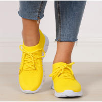 New Summer Sneakers Women Slip on Mesh Light Breathable Running Shoes Woman Walking Platform Comfortable Female Casual Shoes - details 13