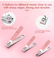 Tijeras de Uñas KADS 18Pcs Set de Manicura Herramienta de Pedicura para Uñas y Piel Muerta Herramienta de Cuidado de Manos y Pies - details 1