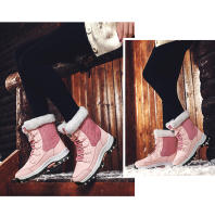 KAMUCC New Women Boots Women's Winter Boots Shoes Woman Snow Boots Women's Boots Winter Boots for Women Winter Shoes Ankle Boots - details 15
