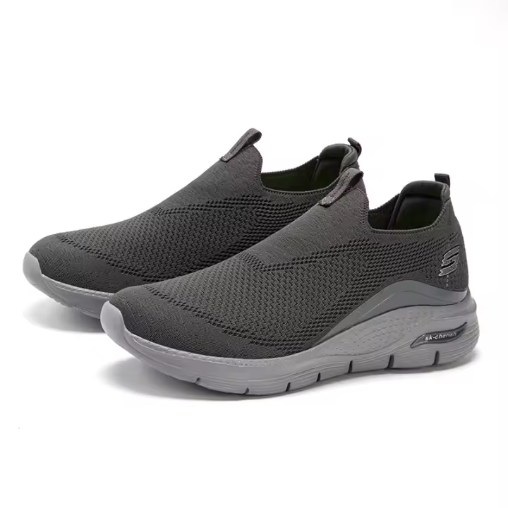 Zapatillas Casuales para Hombres Zapatos de Moda Todo Terreno Cómodos Tendencia con Plataforma y Punta Redonda Transpirables Antideslizantes Regalo Ideal para el Día del Padre en Primavera - 1
