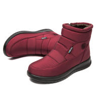 Women Boots 2021 New Winter Shoes For Women Snow Boots Low Heels Botas Mujer Keep Warm Waterproof Ankle Boots Winter Botte Femme - details 10