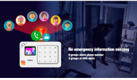 KERUI-alarma para el hogar compatible con Alexa, Kit de alarma de seguridad para el hogar inteligente Tuya, protección antirrobo inalámbrica 4G/WiFi, Sensor de movimiento PIR W184 - details 9