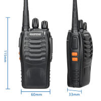 Baofeng-walkie-talkie piezas, Radio bidireccional de largo alcance para caza y hotel, 888s, UHF, 5W, 400-470MHz, BF888s, BF 888S, H777, 1/ 2 BF-888S - details 3