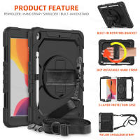 Funda para iPad de DANYCASE resistente y pesada compatible con modelos 10.2 9th Generation 9.7 Air 3 10.5 Air 4 5 10.9 10th Pro 11 12.9 Mini 6 5 - details 6