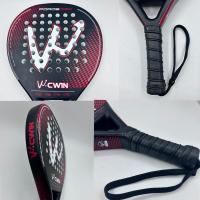 Raqueta de Pádel Profesional Cwin de Fibra de Carbono Suave EVA Cara Cubierta de Bolsa Nueva 2025 - details 0