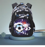 Mochila escolar con estampado de fútbol para niños, morral escolar de viaje para adolescentes - details 0