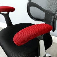 Funda elástica para Reposabrazos de Silla, cubierta lavable a prueba de polvo, Color sólido, 1 par - details 13