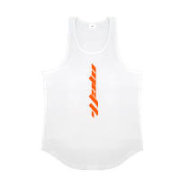 Camiseta Deportiva de Algodón sin Mangas para Hombres Cuello Redondo Estampado - details 17