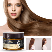 Mascarilla para el cabello con queratina, eliminación quebradiza, reparación nutritiva, alisado de Frizz áspero, suave y brillante para alisado permanente, producto de cuidado - details 3