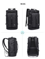 Mochila KAKA de 40L para Hombres Bolsa para Portátil de 15.6 Mochila Deportiva de Viaje para Zapatos y Fitness Para Mujeres y Adolescentes Mochila Escolar - details 18