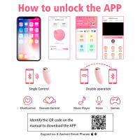 Vibrador para Mujeres con Control Remoto para Puntos G Inalámbrico Bluetooth Huevo Vibratorio Juguetes Sexuales para Damas Producto para Adultos - details 14