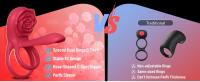 Anillo vibrador para pene Rose con 10 vibraciones, estimulador de clítoris y punto G, juguete sexual para parejas adultas, para hombres. - details 4
