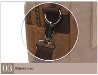 Bolso de lona de diseñador de marca para hombre, mini bandolera de hombro, Bolso de cintura informal de alta calidad, Bolso cuadrado pequeño - details 19