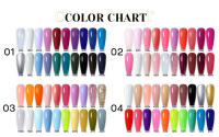 Esmalte de Uñas Semi Permanente Arte Clavo 8ml Kit de Color Rosa Brillo Popular Primavera 24 Colores Variedad de Estilos y Texturas - details 5