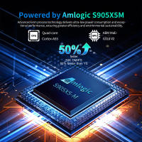 X96 M200 Android 14 Amlogic S905X5M Dispositivo de TV inteligente 4GB 64GB 1000M AV1 BT 2,4G y 5G Dual Wifi 4G 32G Set Top Box reproductor multimedia - details 1