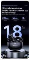 Nuevo Lenovo XT52 TWS Auriculares inalámbricos Bluetooth 5.4 Estéreo HIFI Auriculares para juegos con reducción de ruido Batería de larga duración Auriculares de modo dual Llamada HD Auriculares deportivos táctiles con micrófono Regalo de moda - details 11