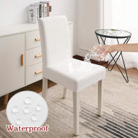 Coolazy-Funda de LICRA para Asiento de Comedor, Fundas Elásticas impermeables para Sillas de boda, 1 pieza - details 6