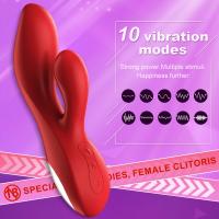 Consolador vibrador recargable para mujeres estimulador de clítoris vaginal femenino AV Stick vibración punto G potente masaje masturbador juguetes sexuales para mujeres productos para adultos - details 4
