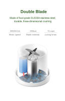 Exprimidor eléctrico portátil, minilicuadora Usb, extractor de frutas, batidos de alimentos, máquina multifunción para hacer zumo - details 5