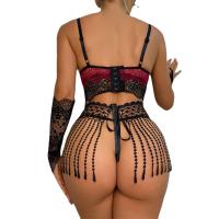 Ropa Interior Sexy de Tornova Conjuntos de Sujetador y Ropa Interior Transparente para Mujeres - details 10