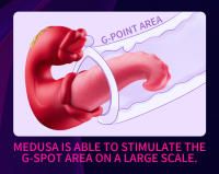 Vibradores de empuje de lengua 4 en 1 Consolador Rose Sex Toys con 10 lamiendo el clítoris y 10 modos de vibración, estimulador de clítoris del punto G, herramientas de placer para juegos de parejas femeninas - details 0