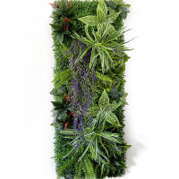 Nuevo 3D 40*120 CM planta Artificial plástico césped pared Fondo Panel de pared flor verde decoración del hogar - details 9