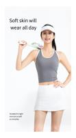 Chaleco Deportivo a Rayas para Mujer Alta Elasticidad, Transpirable y Ligero - details 4
