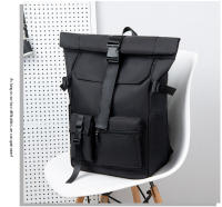 Mochila de Viaje Unisex Moda Sencilla Lineda de Poliéster Exterior de Nylon - details 9