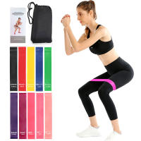 Juego de 5 bandas de resistencia para hombres y mujeres, 5 bandas elásticas con diferentes niveles de resistencia para entrenamientos largos en casa y gimnasio - details 6