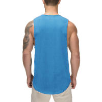 Summer Quick Dry Breathable Tank Top Man Basketball Training Fitness Muscle Vest Street Casual Hip Hop Style T-shirt Gym Singlet - details 6