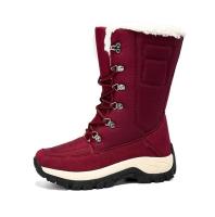 Snow Boots Women Flat Boots For Women Lace-Up Shoes Woman Fashion Platform Ankle Boots Fur Chunky Botas Mujer Winter Shoes Women - details 29
