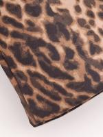 Cool Girl Y2K Leopard Print Velvet Mini Skirt For Women Vintage High Waist Side Zipper A-line Skirts faldas  mujer - details 3