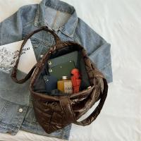 Bolso de hombro de algodón para mujer, bolsa de diseñador de lujo, gran capacidad, Asa superior, acolchado - details 16