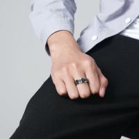 Anillo celta triangular de acero inoxidable para hombre, anillo giratorio, anillo de descompresión unisex - details 1