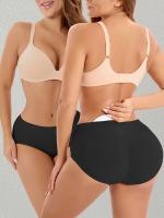 Bragas de mujer de elasticidad media, sin costuras, transpirables, lavables a máquina, cómodas, adecuadas para ropa informal, ropa interior de tallas grandes, diseño sin costuras, tejidos de gran elasticidad - details 4