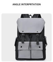 Mochila de Concha de Moda Gran Capacidad para Viajes y Ocio al Aire Libre - details 21