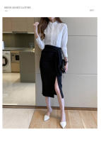 Camisa de mujer Top con botones de gasa Camisa blanca femenina - details 11