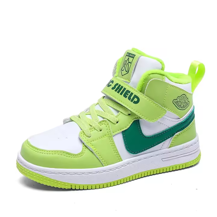 Zapatos deportivos de invierno para niños, Zapatillas altas cómodas y cálidas para niños - 1