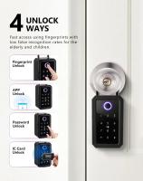 Yrhand-cajas de seguridad TTlock Wifi, contraseña, huella Digital Inteligente, Cerradura Inteligente, Tuya, electrónica - details 3